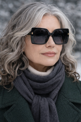 Sonnenbrille- Dunkelgrau - VERDANT WINTER