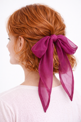 Leichter Chiffonschal- GEDECKTER WINTER
