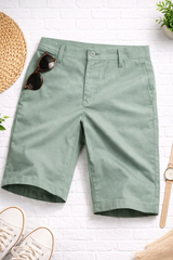 Chino-Bermuda-Shorts MEN- Sage