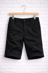 Chino-Bermuda-Shorts- Schwarz - verschiedene Farbtypen
