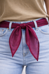 Leichter Chiffonschal- HERBST