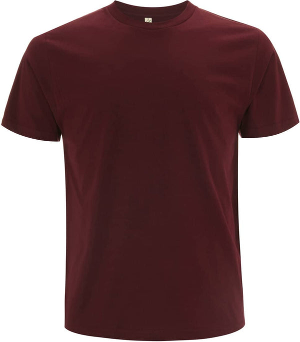 Unisex Organic T- Shirt- Bordeaux