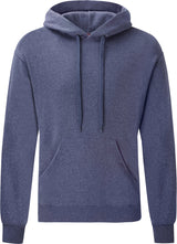 SWEATSHIRT HOODIE UNISEX – BLAUMELIERT - SMART SUMMER
