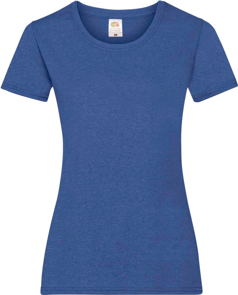 T-SHIRT LADY FIT- ROYAL HEATHER