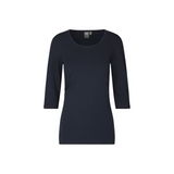 BIO T-SHIRT 3/4 Ärmel - Dunkler Sommer Winter