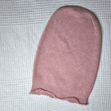 EDLE KASCHMIR MÜTZE-SLOUCHY BEANIE-  DUNKLER FRÜHLING SOMMER