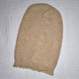 EDLE KASCHMIR MÜTZE-SLOUCHY BEANIE-  DUNKLER FRÜHLING SOMMER