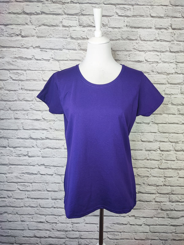 T- Shirt BIO- DEEP VIOLETT