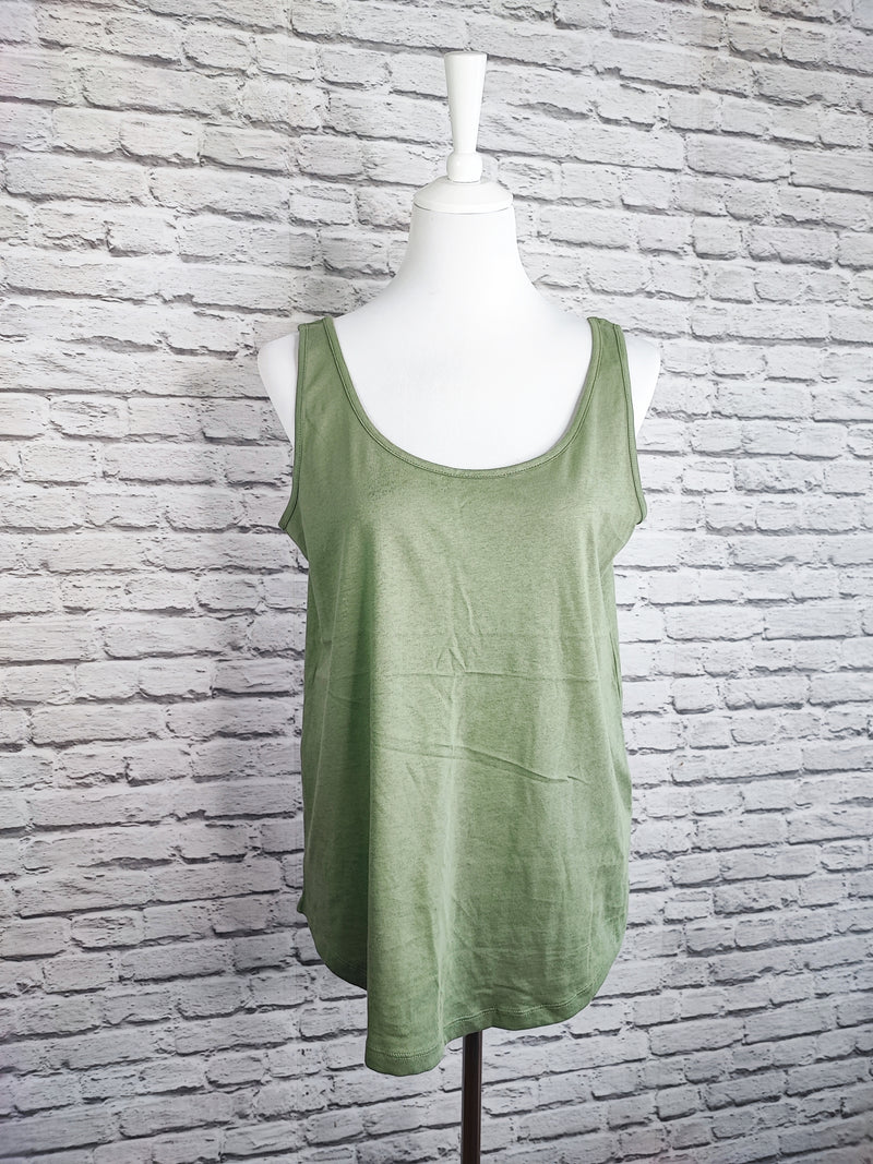 COTTON TOP LOOSE FIT- SOFT KHAKI