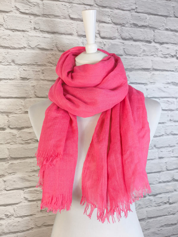 PURE & COZY SCHAL- Pink