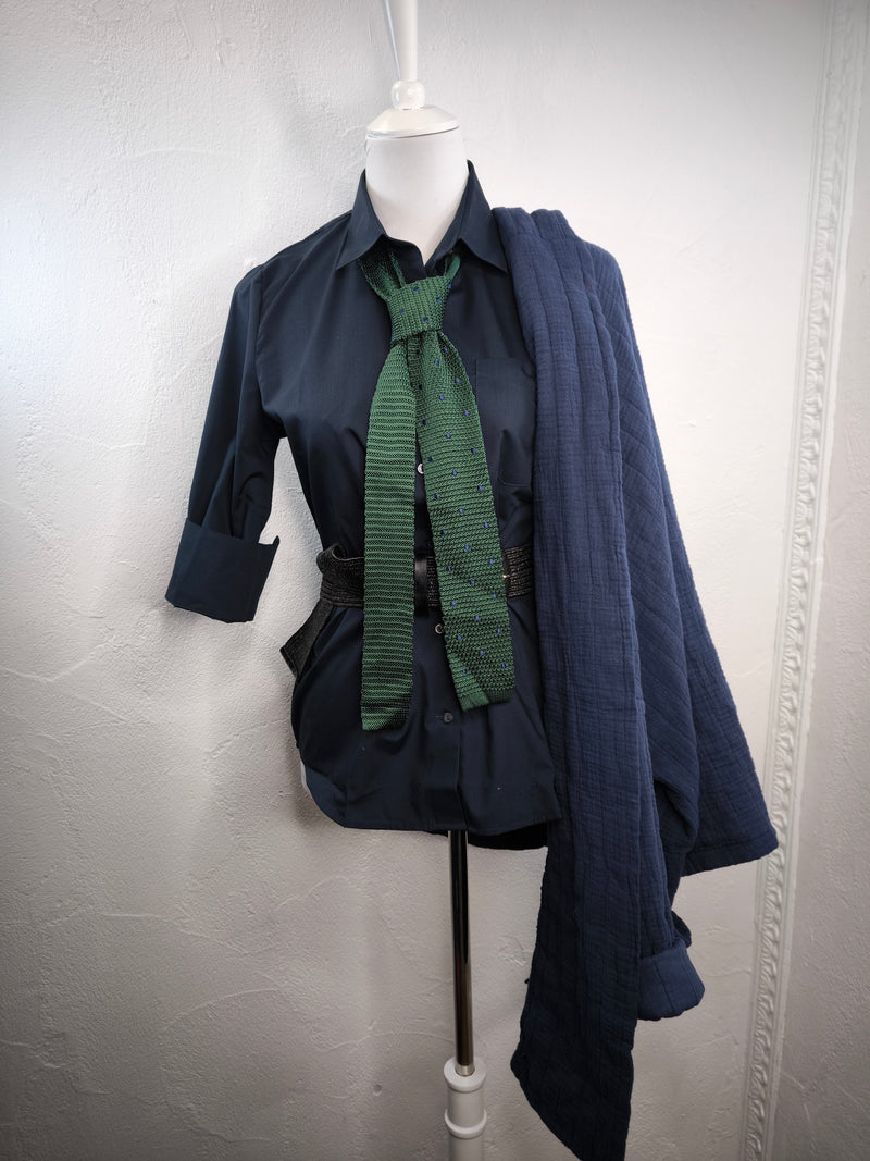 Bluse 3/4 Arm- Navy