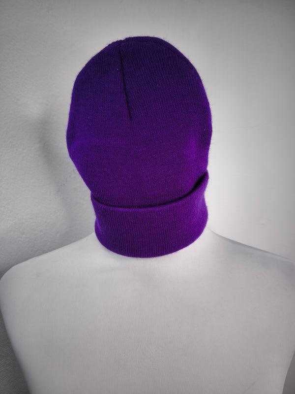 BEANIE - DEEP VIOLETT - GEDECKTER WINTER