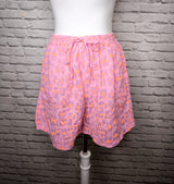 LEO Shorts aus Baumwollgaze
