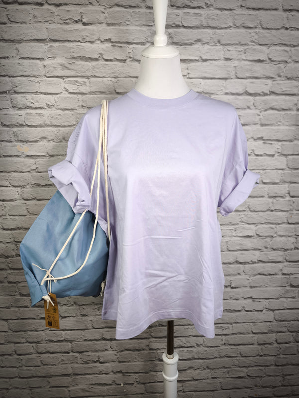 Cotton Gymsac- Dusty Blue