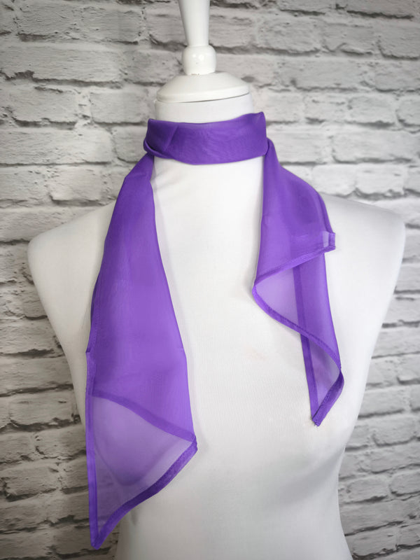 Leichter Chiffonschal- HELLER SOMMER WINTER