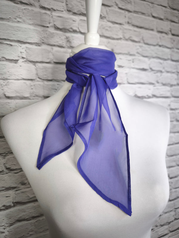 Leichter Chiffonschal- HELLER SOMMER WINTER