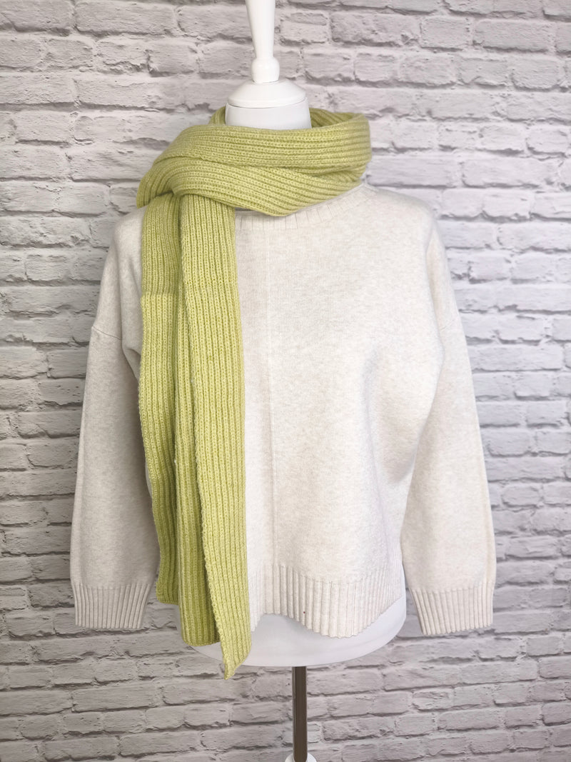 Superweicher Kaschmirschal mit Fransen UNISEX- DUNKLER FRÜHLING SOMMER