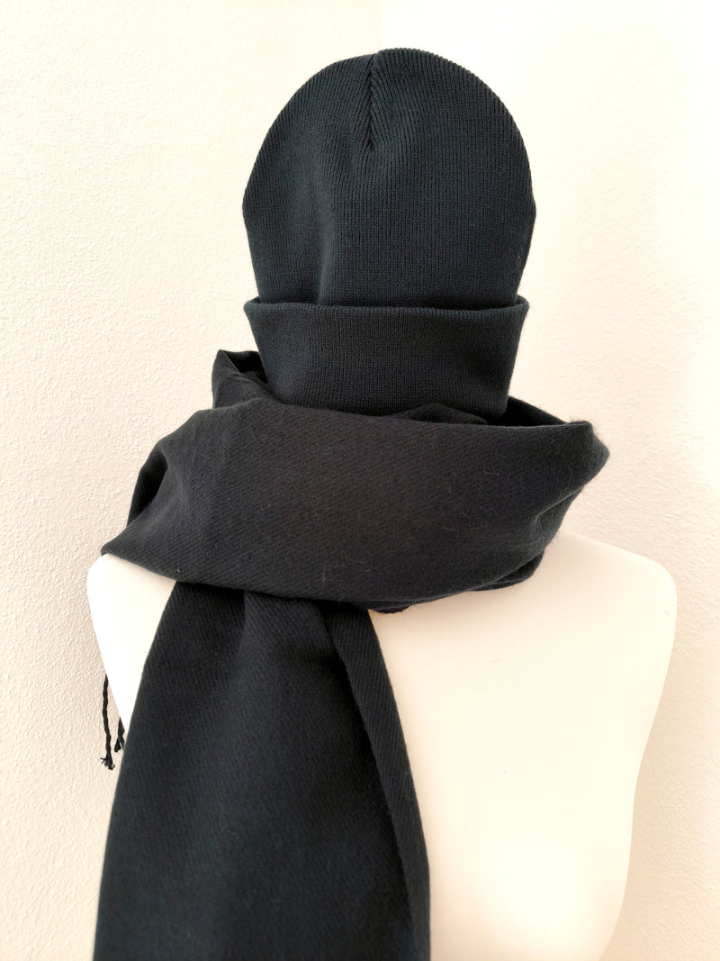 Classic woven Schal mit Fransen UNISEX- HERBST WINTER