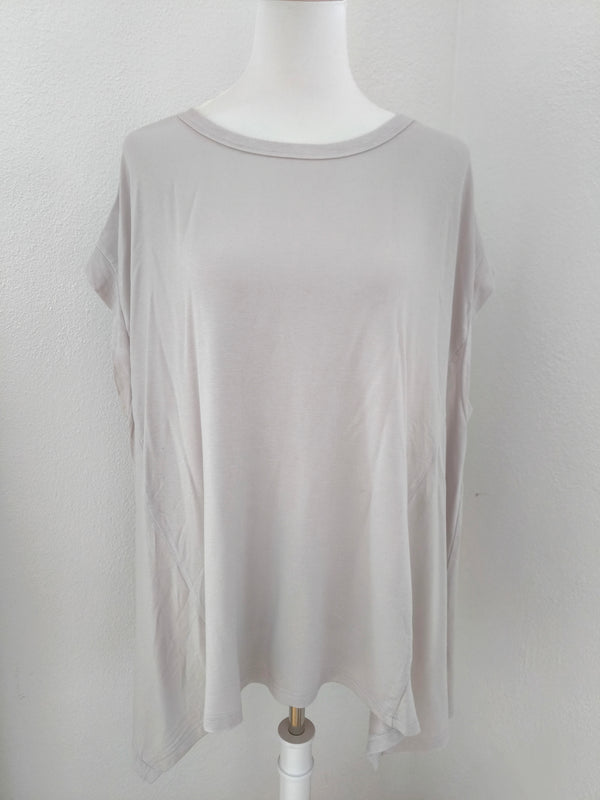 OVERSIZED SHIRT MIT SWEATSHIRT DETAILS- DUNKLER FRÜHLING SOMMER