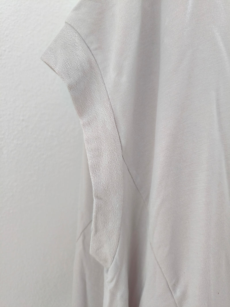 OVERSIZED SHIRT MIT SWEATSHIRT DETAILS- DUNKLER FRÜHLING SOMMER