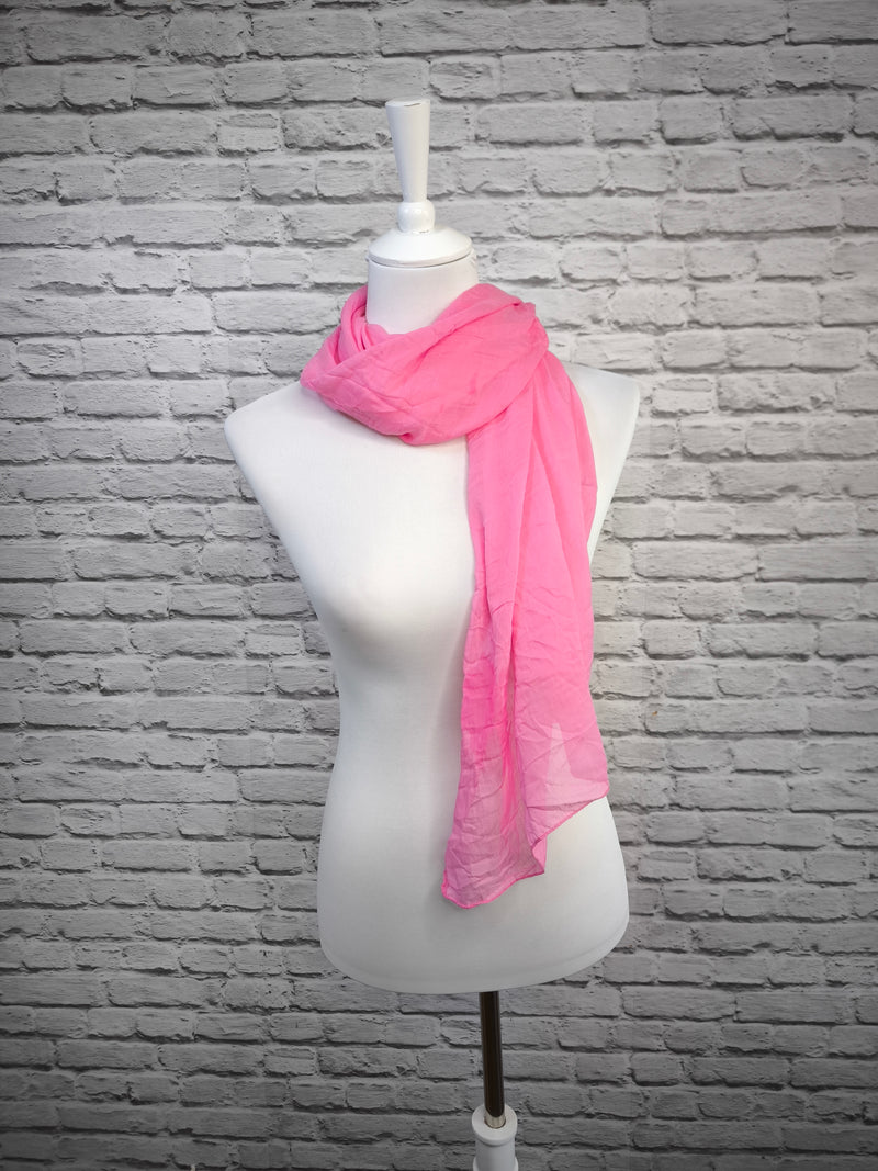 Leichtes Tuch uni - HELLER FRÜHLING SOMMER