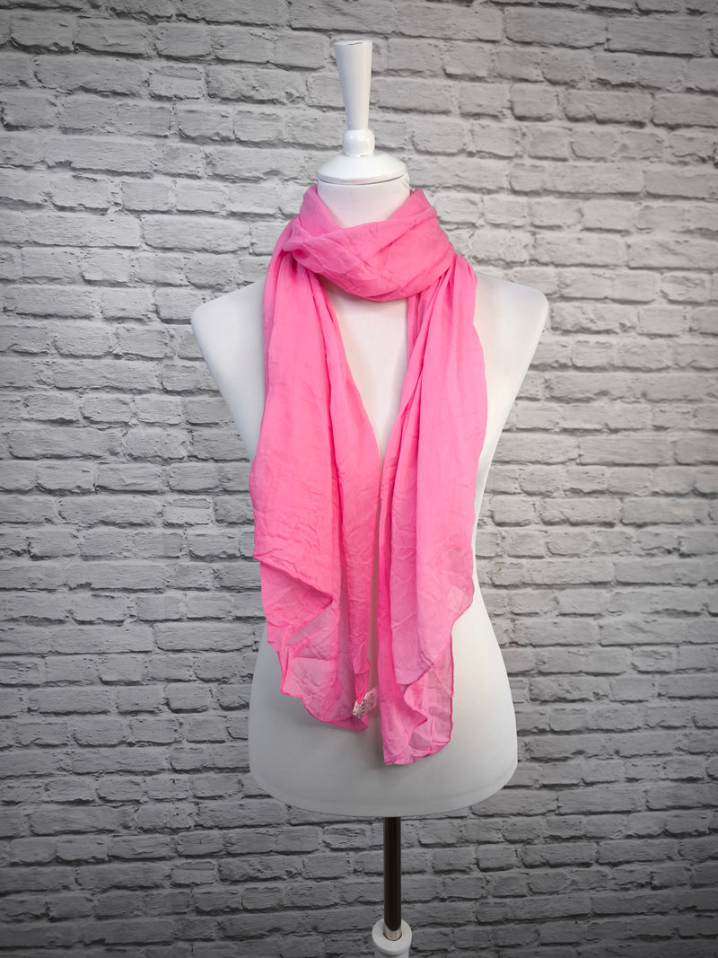 Leichtes Tuch uni - HELLER FRÜHLING SOMMER