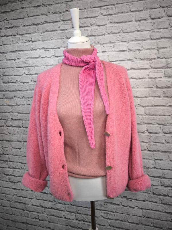 Nachhaltige Alpaka Strickjacke in BIO QUALITÄT -  FRÜHLING SOMMER