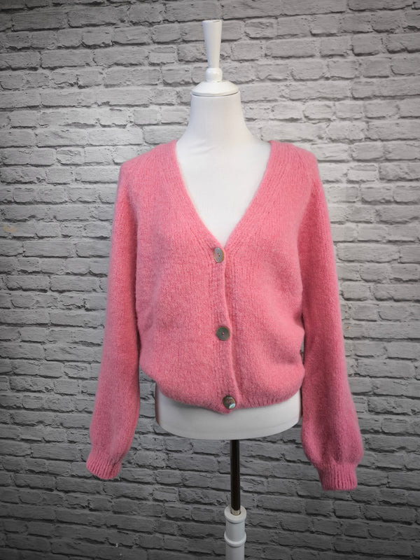 Nachhaltige Alpaka Strickjacke in BIO QUALITÄT -  FRÜHLING SOMMER
