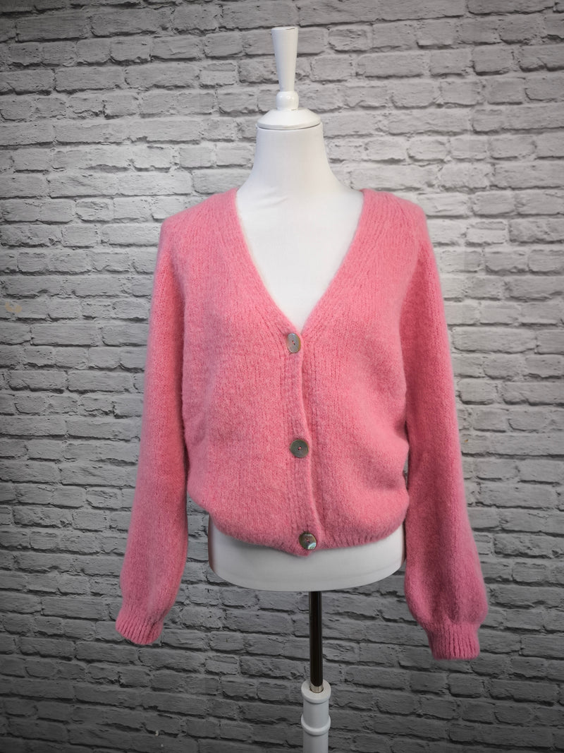 Nachhaltige Alpaka Strickjacke in BIO QUALITÄT -  FRÜHLING SOMMER