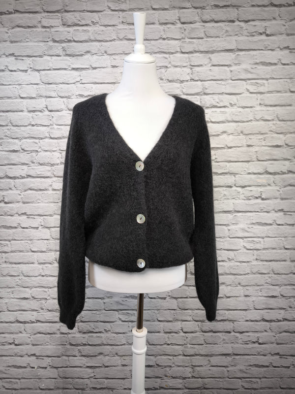 Nachhaltige Alpaka Strickjacke in BIO QUALITÄT - HERBST WINTER