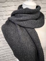 Dreieck Stricktuch- DUNKLER SOMMER WINTER