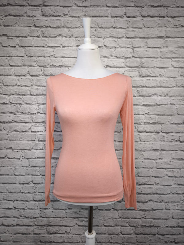 Langarmshirt Modal+ Kaschmir- DUNKLER FRÜHLING SOMMER