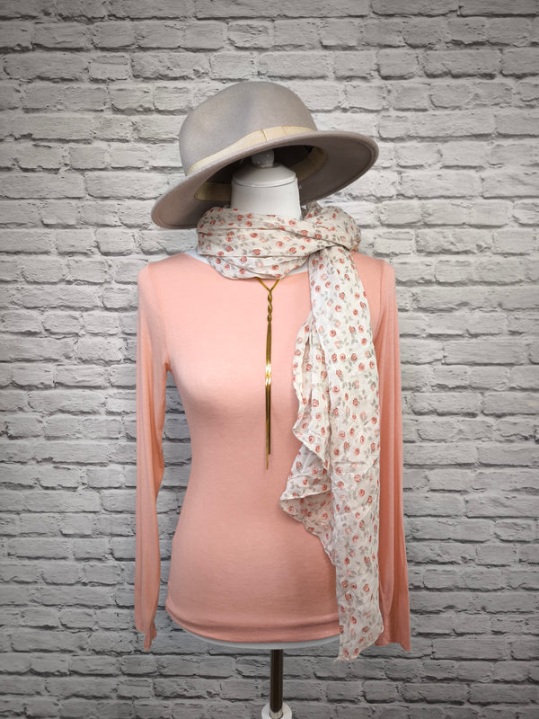 Langarmshirt Modal+ Kaschmir- DUNKLER FRÜHLING SOMMER