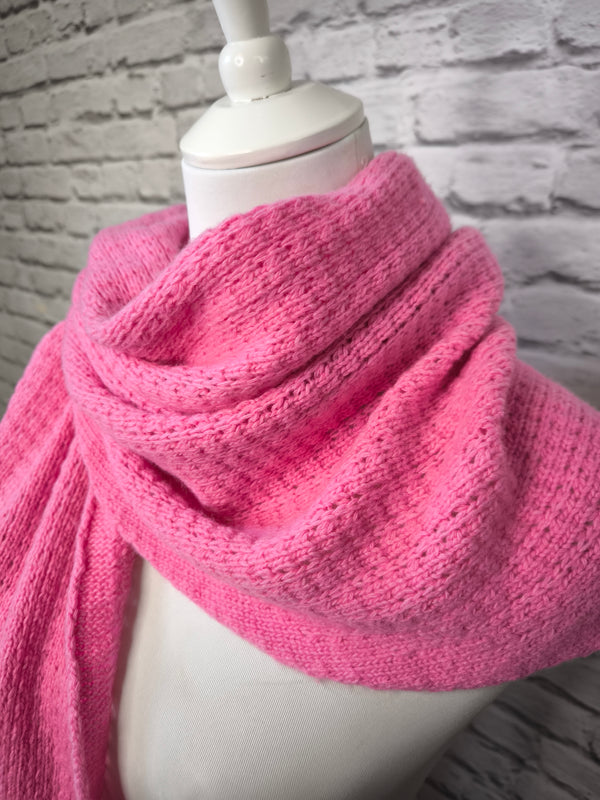 Dreieck Stricktuch Poncho- HELLER SOMMER
