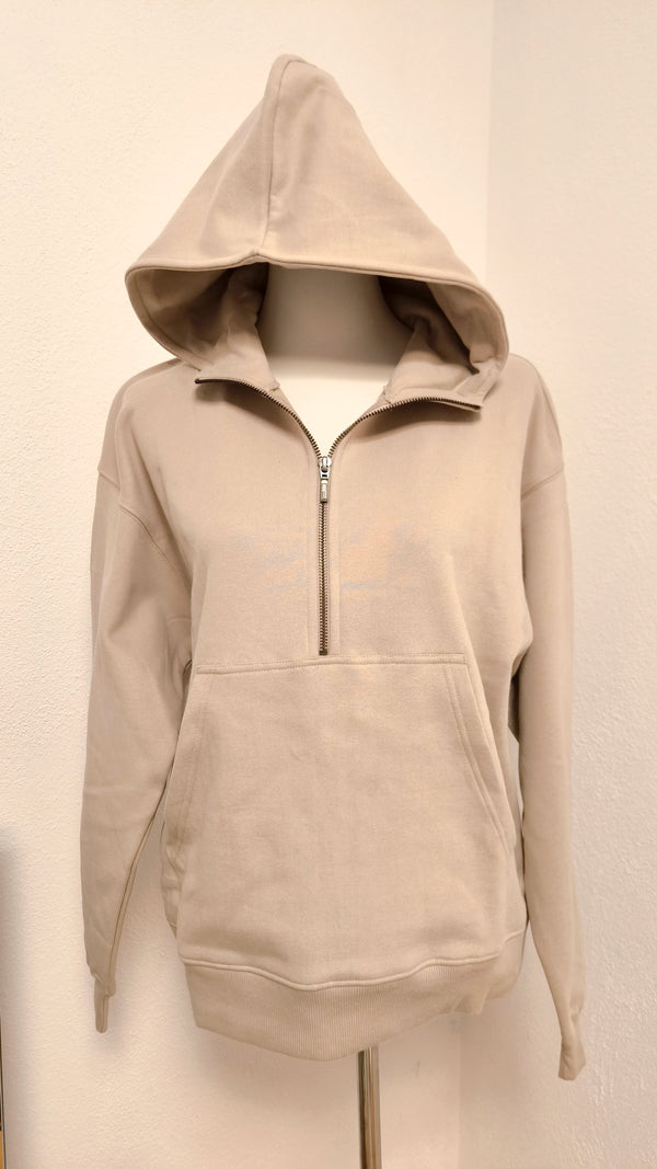 Half Zip- Hoodie - DUNKLER FRÜHLING SOMMER