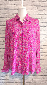 Hochwertige Bluse mit verdeckter Knopfleiste- HELLER SOMMER WINTER