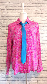 Hochwertige Bluse mit verdeckter Knopfleiste- HELLER SOMMER WINTER