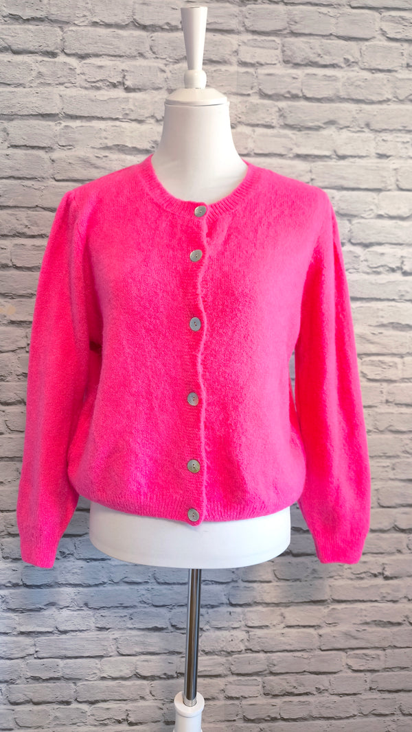 Alpaka Strickjacke - HELLER SOMMER WINTER