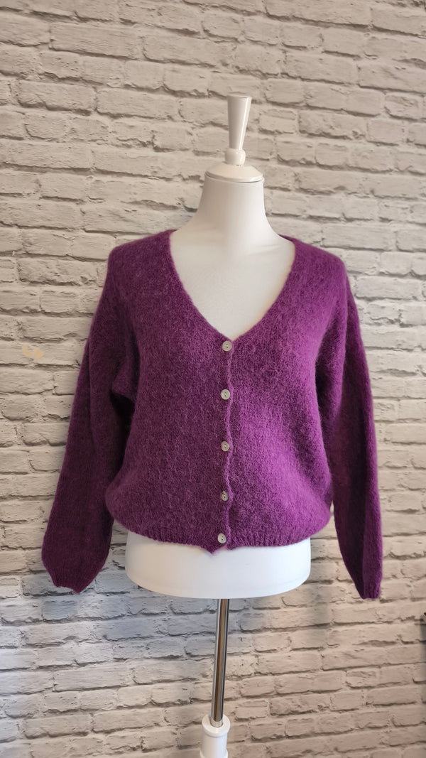 Alpaka Strickjacke - HERBST WINTER