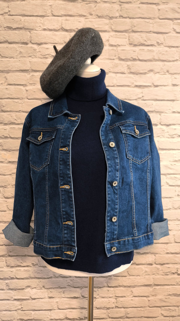 Rollkragen-Pullover aus Kaschmir und Wolle- DUNKLER SOMMER WINTER