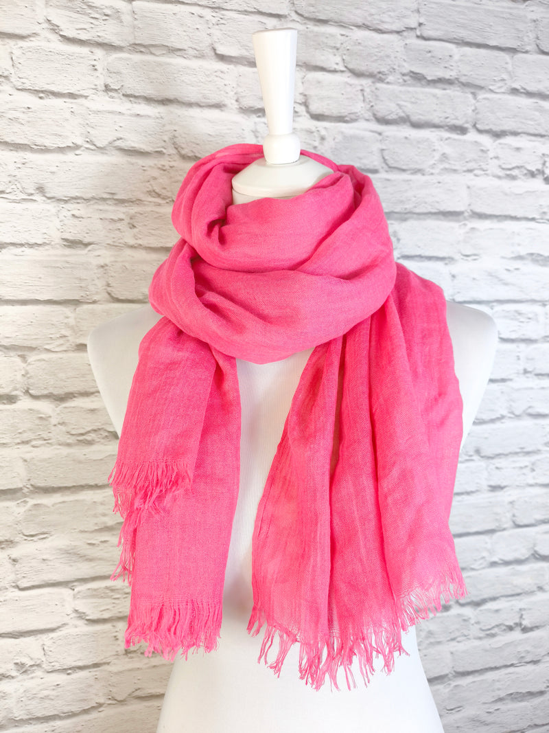 PURE & COZY SCHAL - HELLER SOMMER