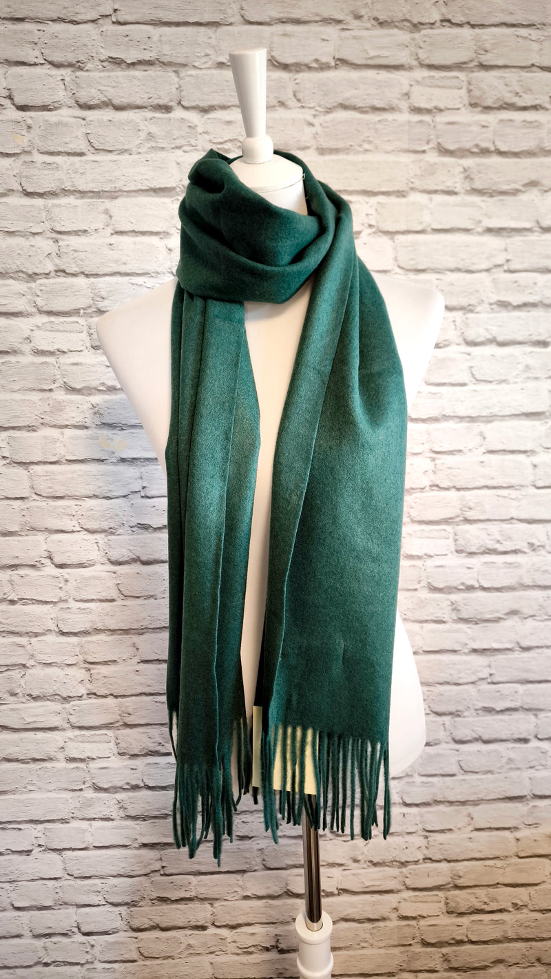 Classic Woven Schal mit Fransen UNISEX- 4 JAHRESZEITEN