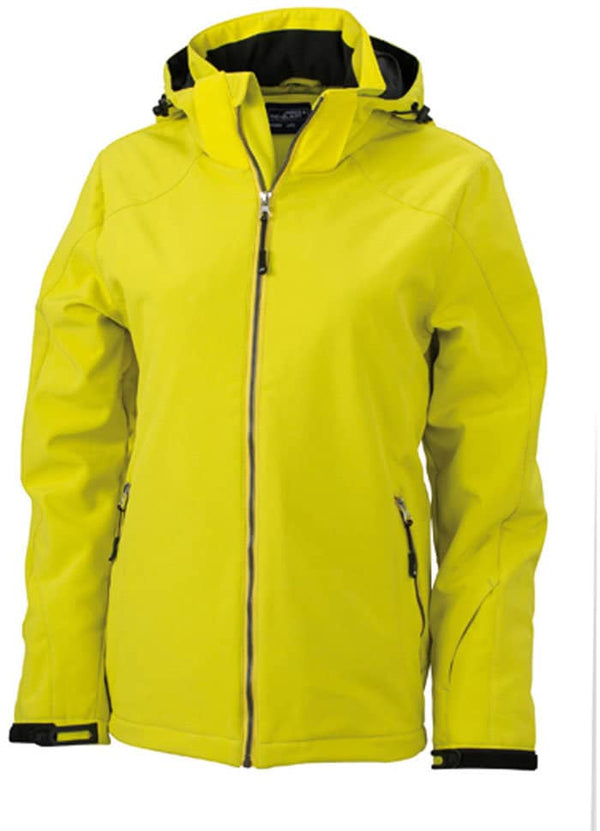 Gefütterte Softshell - Gelb