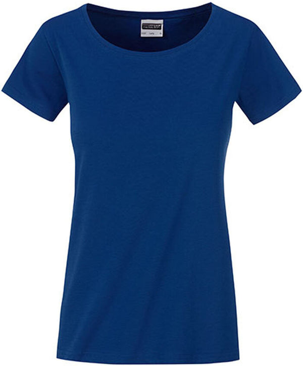 Ladies Basic-T- DARK ROYAL