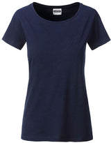 Ladies Basic-T- navy - TWILIGHT WINTER