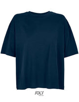BOXY OVERSIZED T- SHIRT- NAVY - VERDANT WINTER