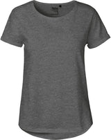CERTIFIED ORGANIC T- SHIRT MIT RUNDSAUM UND AUFGESCHLAGENEM ÄRMEL - TWILIGHT WINTER + NEW WINTER