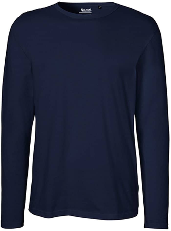 BIO COTTON LONGSLEEVE - NAVY- HERBST WINTER