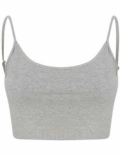 Bandeau Top- Graumeliert - Dunkler Sommer