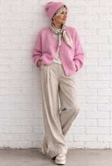Cardigan aus superfeiner Alpakawolle- DELIGHT SPRING